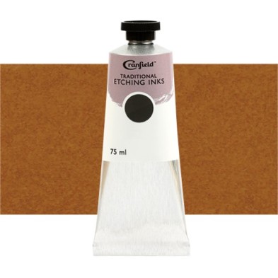 Materiais Belas Artes - Tinta Cranfield para gravura Siena Crua, 75 ml. | totenart.com