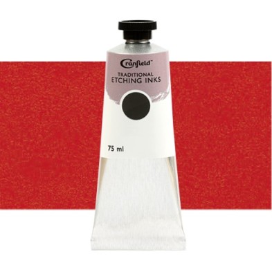Materiais Belas Artes - Tinta Cranfield para gravura Vermelho Permanente, 75 ml. | totenart.com