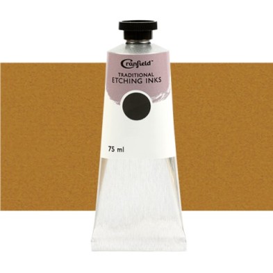 Materiais Belas Artes - Tinta Cranfield para gravura Ocre Amarelo, 75 ml. | totenart.com