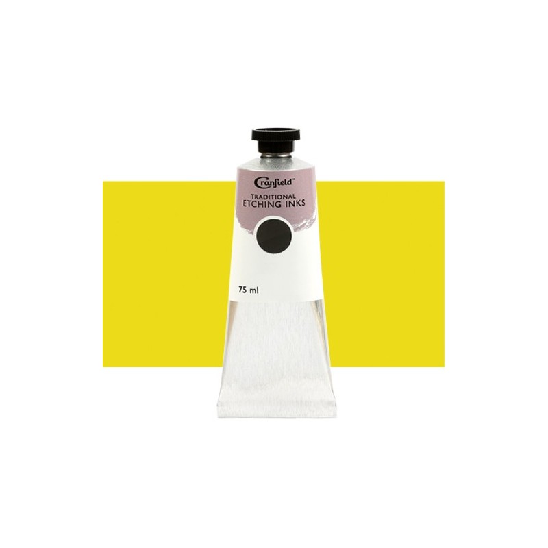 Materiais Belas Artes - Tinta Cranfield para gravura Prímula Amarelo, 75 ml. | totenart.com