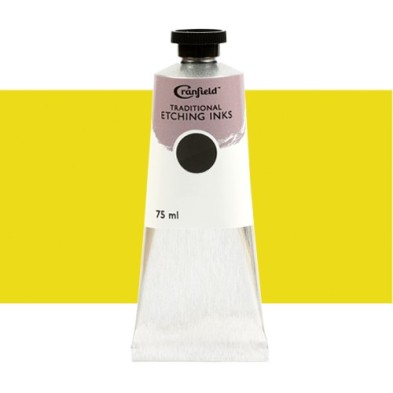 Materiais Belas Artes - Tinta Cranfield para gravura Prímula Amarelo, 75 ml. | totenart.com