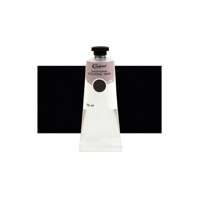 Materiais Belas Artes - Tinta Cranfield para gravura Preto Aquatinta, 75 ml. | totenart.com