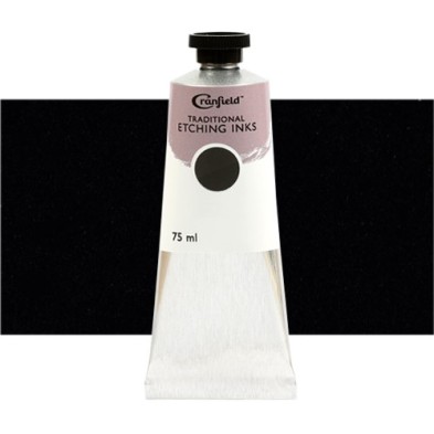 Materiais Belas Artes - Tinta Cranfield para gravura Preto Aquatinta, 75 ml. | totenart.com