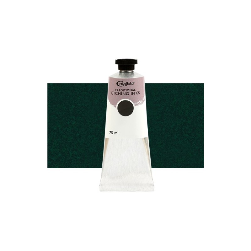 Materiais Belas Artes - Tinta Cranfield para gravura Lago Viridiano Permanente, 75 ml. | totenart.com