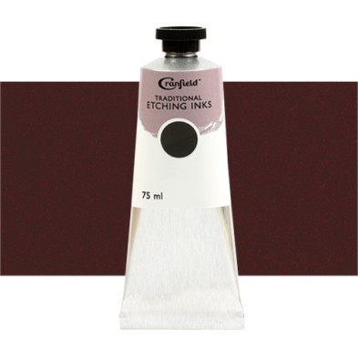 Materiais Belas Artes - Tinta Cranfield para gravura Vermelho Ocre, 75 ml. | totenart.com