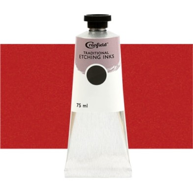 Materiais Belas Artes - Tinta Cranfield para gravura Vermelho Quente, 75 ml. | totenart.com