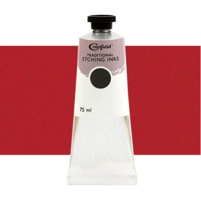 Materiais Belas Artes - Tinta Cranfield para gravura Escarlate, 75 ml. | totenart.com