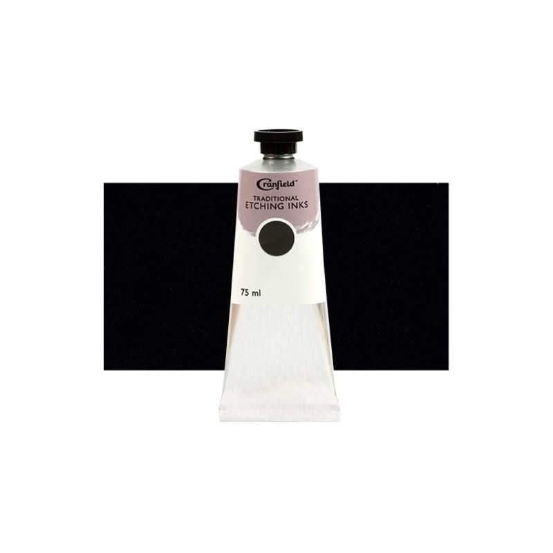 Materiais Belas Artes - Tinta Cranfield para gravura Preto Medio, 75 ml. | totenart.com
