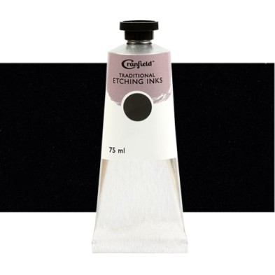Materiais Belas Artes - Tinta Cranfield para gravura Preto Medio, 75 ml. | totenart.com