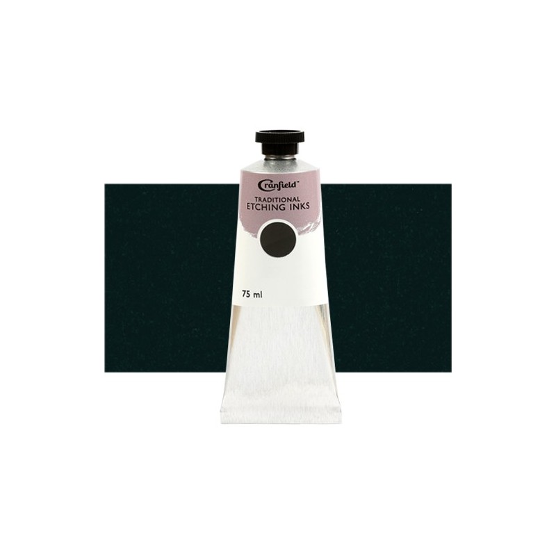 Materiais Belas Artes - Tinta Cranfield para gravura Verde Escuro, 75 ml. | totenart.com