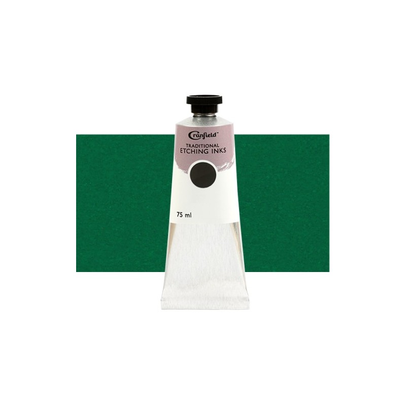 Materiais Belas Artes - Tinta Cranfield para gravura Lago Verde Permanente, 75 ml. | totenart.com