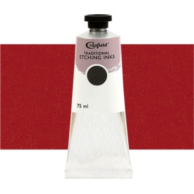 Materiais Belas Artes - Tinta Cranfield para gravura Vermelho Rubi, 75 ml. | totenart.com