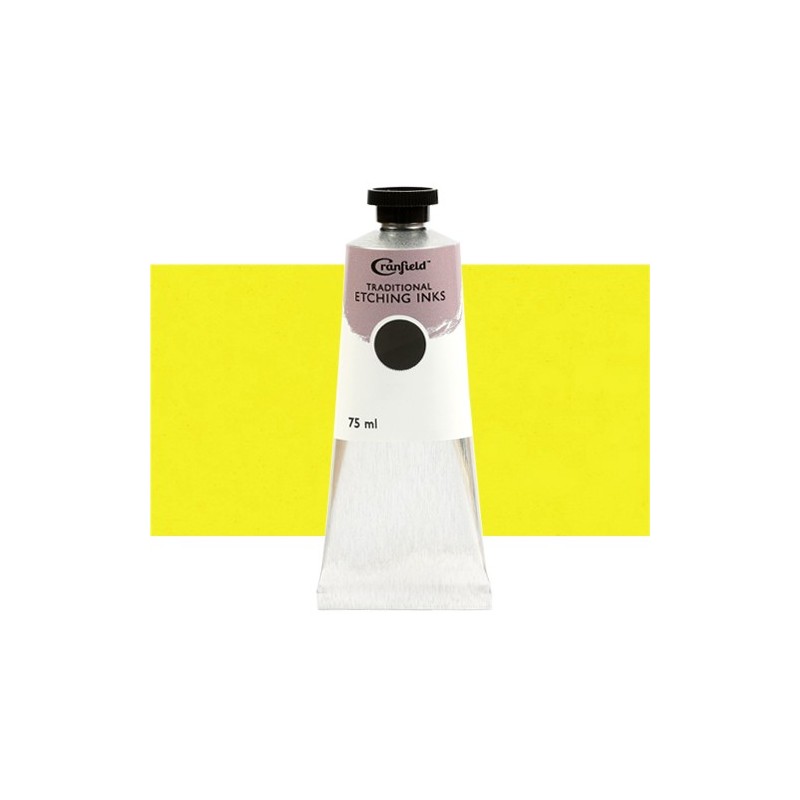 Materiais Belas Artes - Tinta Cranfield para gravura Limão Amarelo, 75 ml. | totenart.com