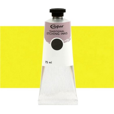 Materiais Belas Artes - Tinta Cranfield para gravura Limão Amarelo, 75 ml. | totenart.com