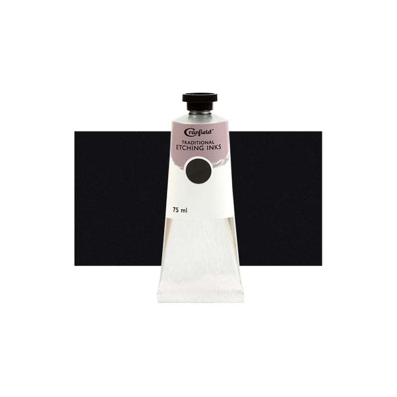 Materiais Belas Artes - Tinta Cranfield para gravura Preto Suave, 75 ml. | totenart.com