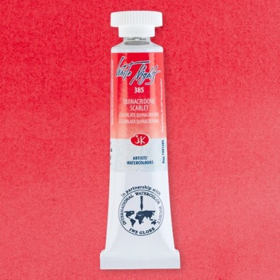 Materiais Belas Artes - Acuarelas White Nights no tubo 10 ml. Quinacridona Escarlate 1385 | totenart.com