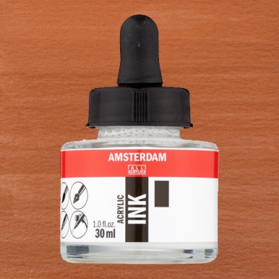 Materiais Belas Artes - Tinta Acrílica Cobre 805 Amsterdam (30 ml.) | totenart.com
