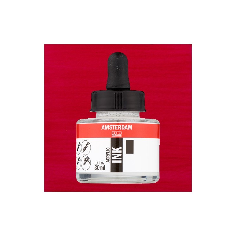 Materiais Belas Artes - Tinta Acrílica Magenta Primario 369 Amsterdam (30ml.) | totenart.com