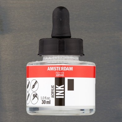 Materiais Belas Artes - Tinta Acrílica Cinza Neutro 710 Amsterdam (30ml.) | totenart.com