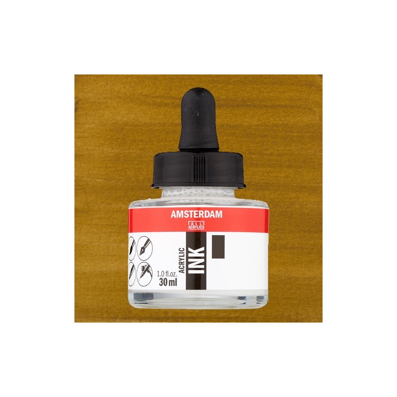 Materiais Belas Artes - Tinta Acrílica Siena Natural 234 Amsterdam (30ml.) | totenart.com