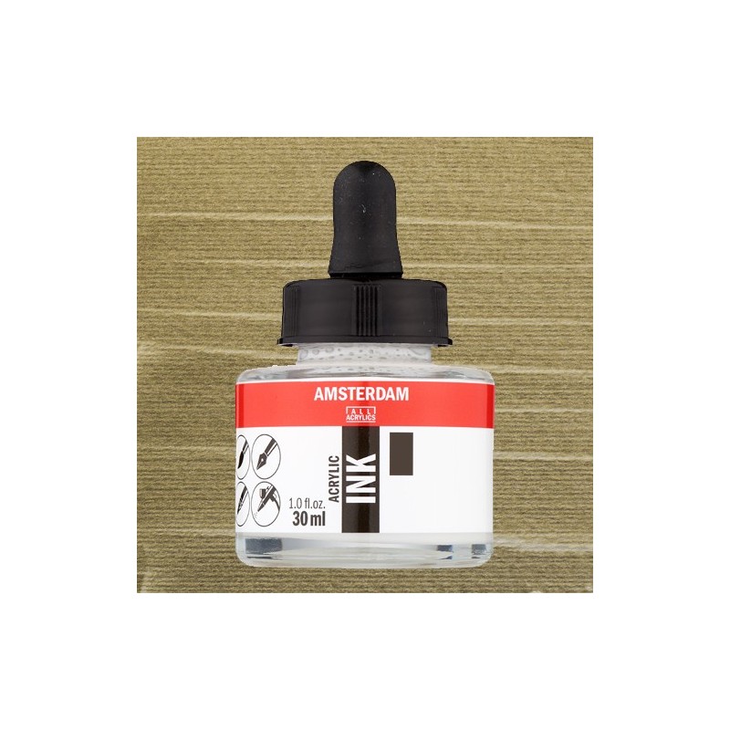 Materiais Belas Artes - Tinta Acrílica Amarelo Pérola 818 Amsterdam (30 ml.) | totenart.com