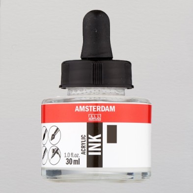 Materiais Belas Artes - Tinta Acrílica branco titanio 105 Amsterdam (30ml.) | totenart.com