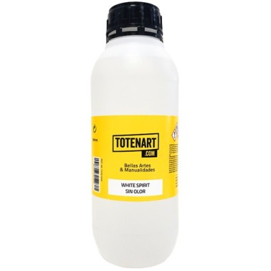 Materiais Belas Artes - White Spirit sem cheiro Totenart, 1 L. | totenart.com
