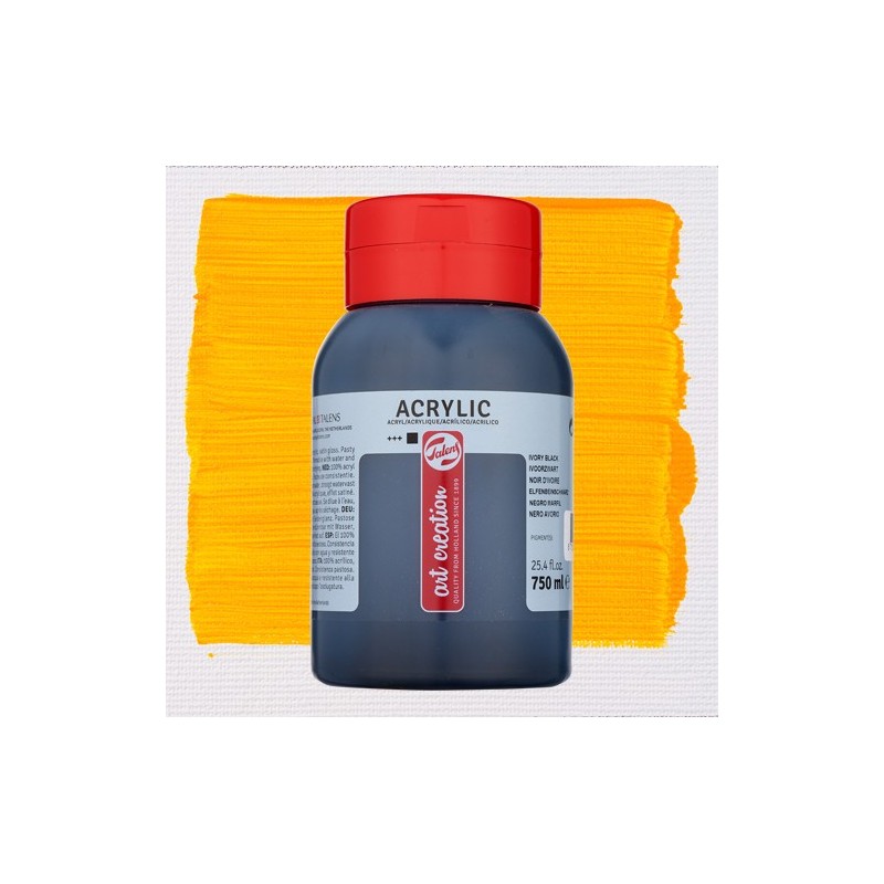 Materiais Belas Artes - Acrilico ArtCreation Amarelo azo escuro 750ml. | totenart.com