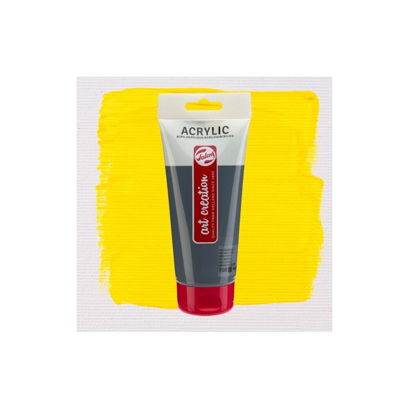 Materiais Belas Artes - Acrilico ArtCreation Amarelo primario 200ml. | totenart.com