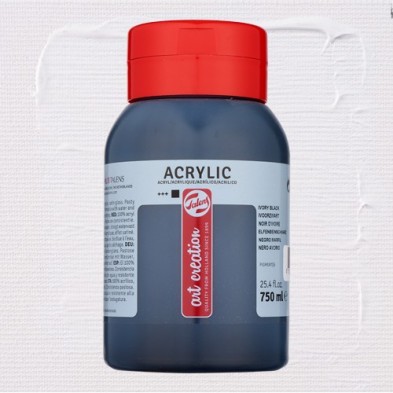 Materiais Belas Artes - Acrilico ArtCreation Titanium branco 750ml. | totenart.com