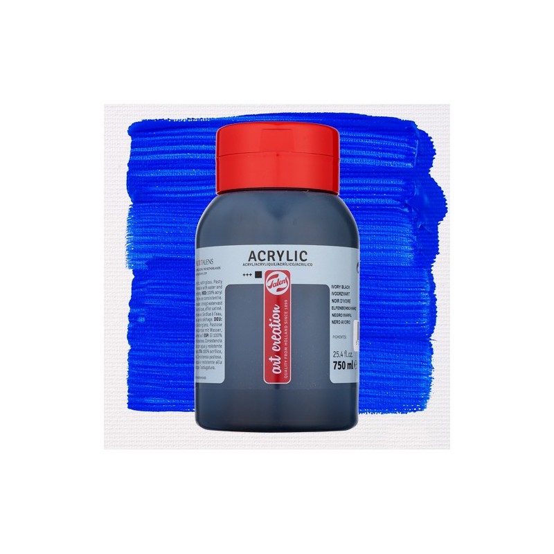 Materiais Belas Artes - Acrílico Art Creation n. 512 Azul Cobalto (Ultramarino) (750 ml.) | totenart.com