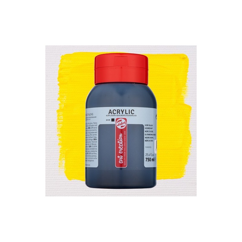 Materiais Belas Artes - Acrilico ArtCreation Amarelo primario 750ml. | totenart.com
