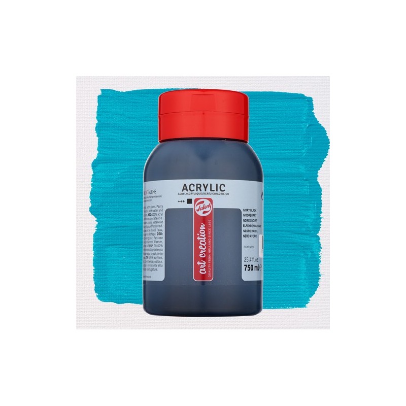 Materiais Belas Artes - Acrilico ArtCreation Turquesa 750ml. | totenart.com