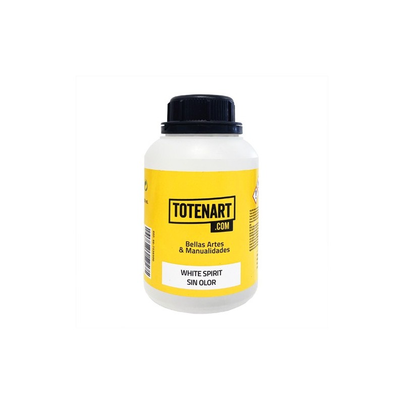 Materiais Belas Artes - White Spirit sem cheiro Totenart, 500 ml. | totenart.com