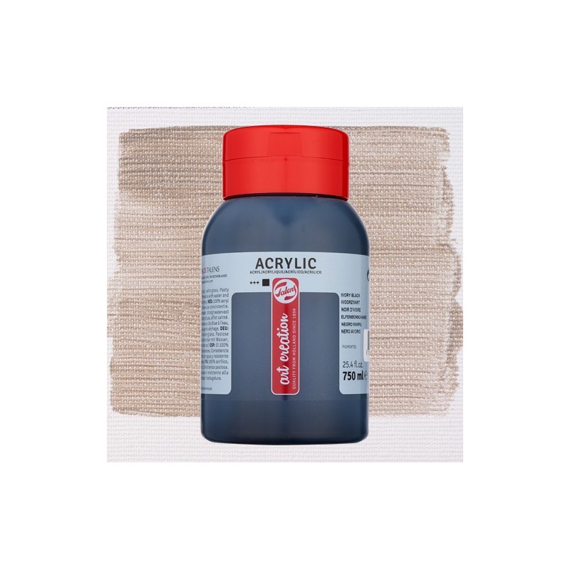 Materiais Belas Artes - Acrílico Art Creation n. 800 Prata (750 ml.) | totenart.com