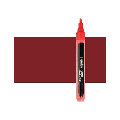 Materiais Belas Artes - Marcador Liquitex Paint Marker cor tono Vermelho de Cadmio Escuro (2 mm)  | totenart.com