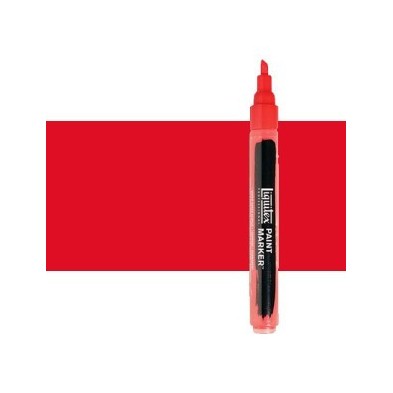 Materiais Belas Artes - Marcador Liquitex Paint Marker cor vermelho cádmio meio tom (2 mm) | totenart.com