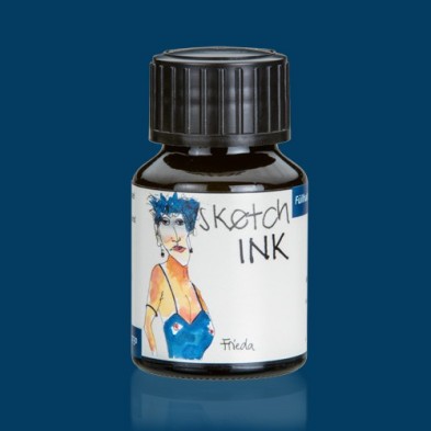 Materiais Belas Artes - Sketch Ink Tinta Pigmentada Rohrer and Klingner Frieda (Mar Azul), 50 ml | totenart.com