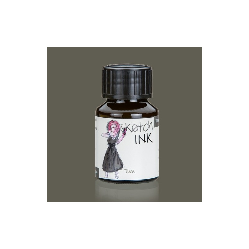 Materiais Belas Artes - Sketch Ink Tinta Pigmentada Rohrer and Klingner Thea (Cinza), 50 ml | totenart.com