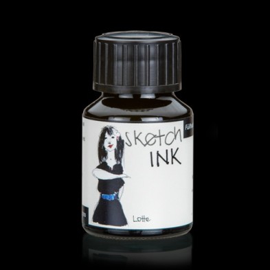 Materiais Belas Artes - Sketch Ink Tinta Pigmentada Rohrer and Klingner Lotte (Preto), 50 ml | totenart.com