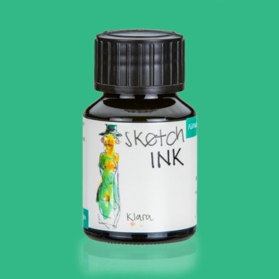 Materiais Belas Artes - Sketch Ink Tinta Pigmentada Rohrer and Klingner Klara (Verde Claro), 50 ml | totenart.com