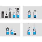 Materiais Belas Artes - Sketch Ink Tinta Pigmentada Rohrer and Klingner ERKA Rapid, Tanque de tinta | totenart.com