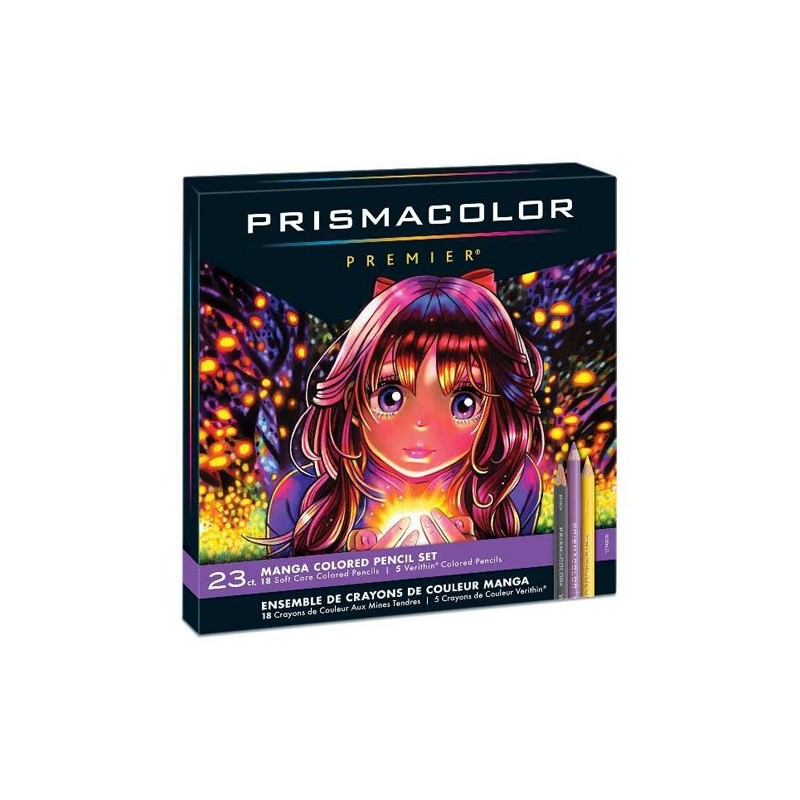 Materiais Belas Artes - Prismacolor Premier caixa com 23 lápis de cor Manga | totenart.com