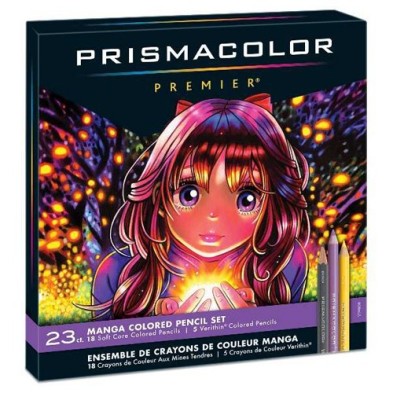 Materiais Belas Artes - Prismacolor Premier caixa com 23 lápis de cor Manga | totenart.com