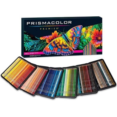Materiais Belas Artes - Prismacolor Premier caixa de metal 150 lápis de cor | totenart.com