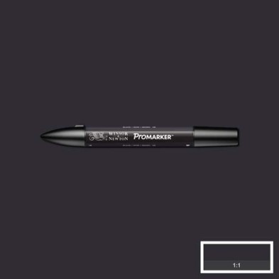 Materiais Belas Artes - Marcador Promarker Preto XB | totenart.com