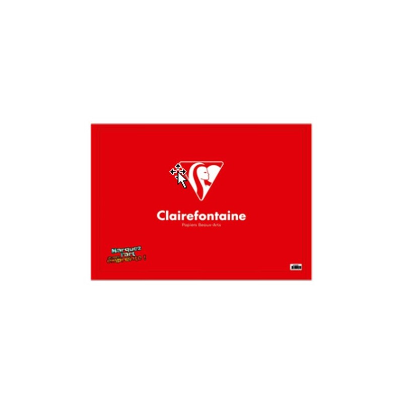 Materiais Belas Artes - Desenho pasta 52x72 cm. con gomas Clairefontaine | totenart.com