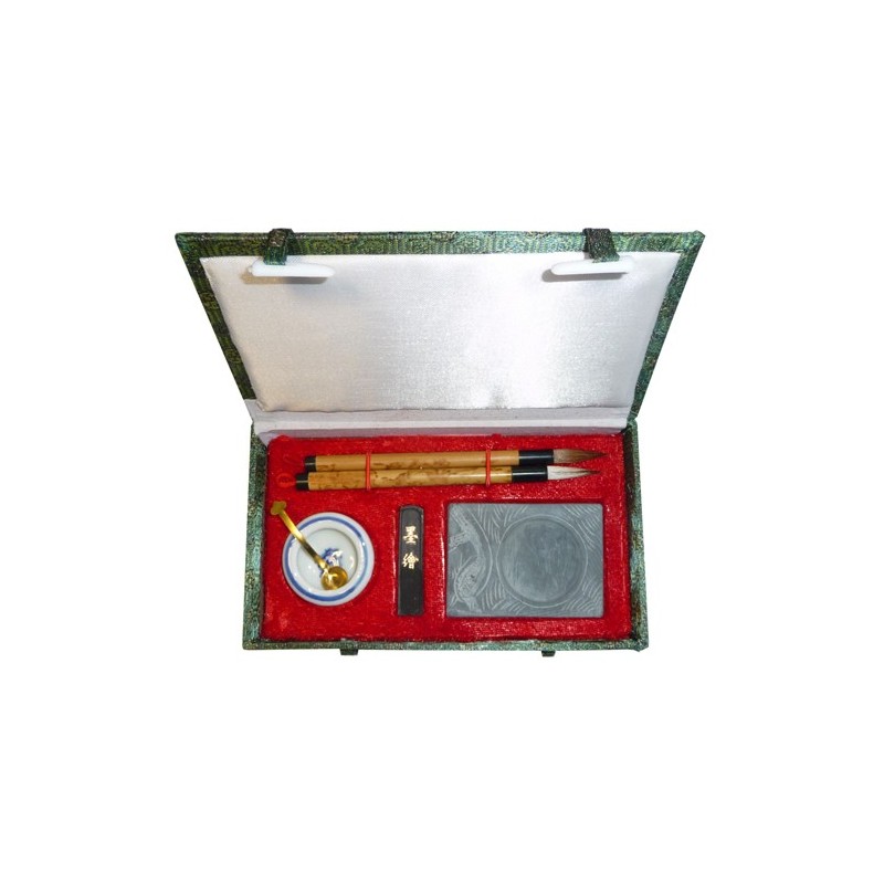 Estojo escritura chinesa 5 peças