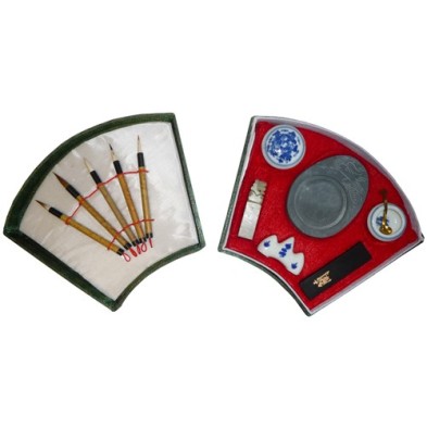 Estojo Escritura Chinesa, 11 peças