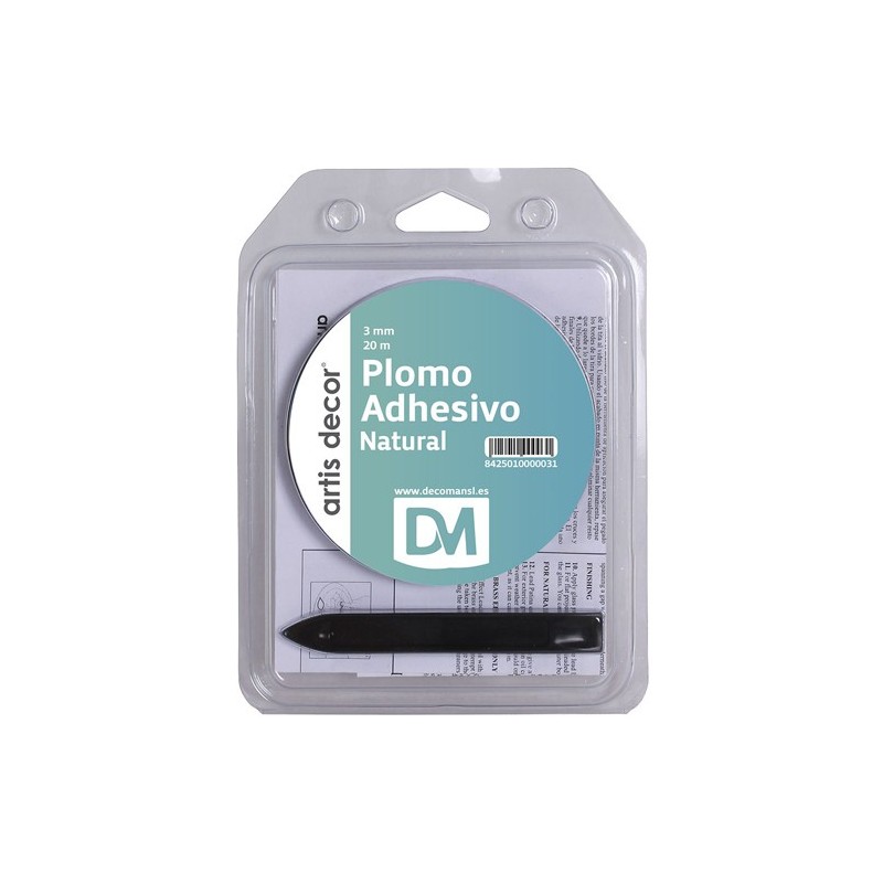 Chumbo Adesivo Double Natural 3mmx20m